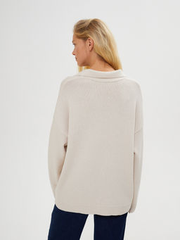 Джемпер 311.070367/слоновая кость - Seven senses фото 17