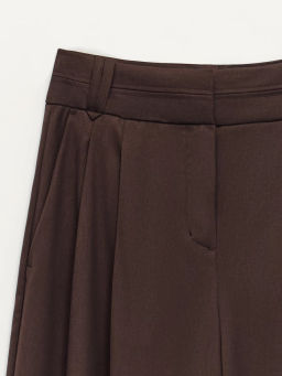 Широкие брюки с вискозой в составе / Zarina  фото 3