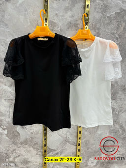 Блузка женская с гипюром