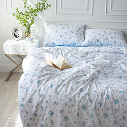 КПБ 2,0 спальный (с простыней на резинке 160х200х25, 2 наволочки 50х70), Подснежники (серо-зеленый) ВБ Пододеяльник на молнии 177х217; простыня на резинке 160х200х25, наволочка 50х70 - 2шт. 2,0 спальный с простыней на резинке 160х200х25 - Традиция фото 9