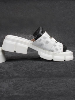 08-PEY148-1 WHITE Босоножки женские (натуральная кожа) - Фабричный китай фото 12