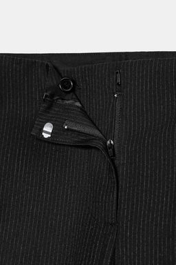 PINSTRIPED PLEATED TROUSERS ZW COLLECTION - Zara фото 5