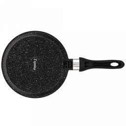 Сковорода блинная с тефлоновым покрытием д22см "Гранит Induction", h2см, s0,3см, ручка из термостойкого пластика (Россия) Подходит для всех видов плит, включая индукционную.