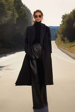 Trendyolmilla Vizon Kruvaze Regular Yunlu Midi Kaban TWOAW25KB00016  фото 15