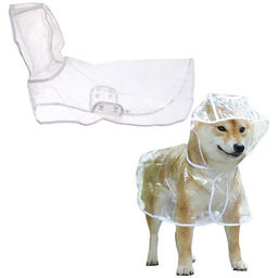 Дождевик для мелких пород собак "KOMFORT", прозрачный, р L