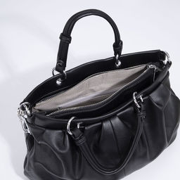 Сумка-тоут на молнии, цвет чёрный - Simaland фото 7