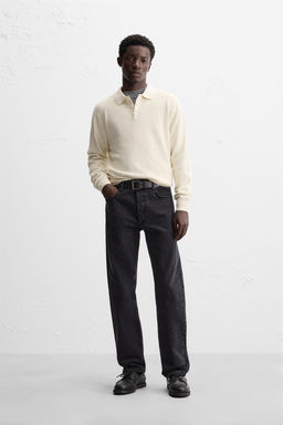 PURL KNIT POLO SHIRT - Zara фото 9