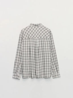 Фланелевая рубашка в клетку / Zarina