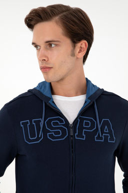 Мужской темно-синий свитшот Неожиданная скидка в корзине - U.s. polo assn фото 2