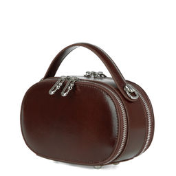 M535 coffee, Женская кожаная сумка, Barcelo Biagi