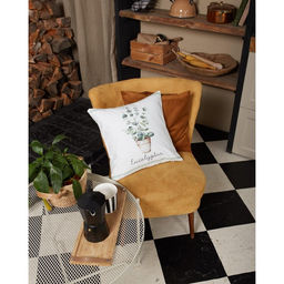 Наволочка декоративная Этель Eucalyptus (вид 2), 48 х 48 см, 100% хлопок  фото 14