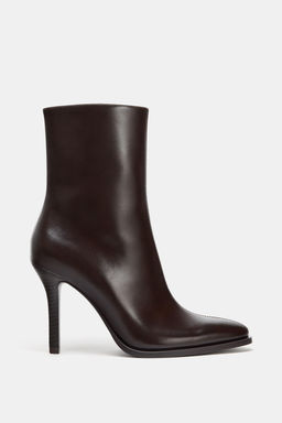 HIGH-HEEL ANKLE BOOTS - Zara фото 4