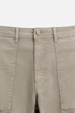 RELAXED FIT CARGO TROUSERS - Zara фото 8
