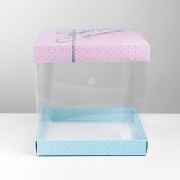 Коробка для торта, кондитерская упаковка, Have a nice day, 30 х 30 см