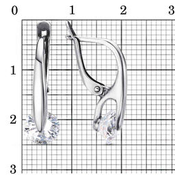 СЕРЬГИ 33814210 - Красная пресня фото 3