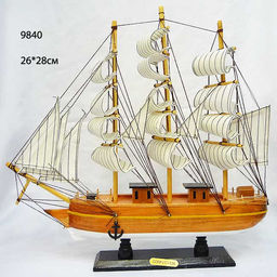 Макет парусного корабля 36х38см / 9840 /уп 12/ - Галеонтрейд фото 7