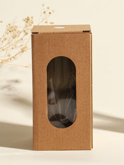 Свеча интерьерная "Афина" сливочная 6х6х14 см