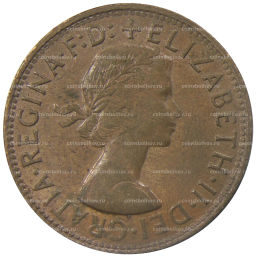 1 пенни 1961 года Австралия