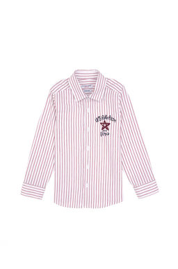 Erkek _ocuk K_rm_z_ Uzun Kollu G_mlek Sepette S_rpriz _ndirim - U.s. polo assn фото 2
