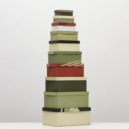 Набор подарочных коробок 10 в 1 23 февраля, 30.5?20?13  12?6.5?4 см