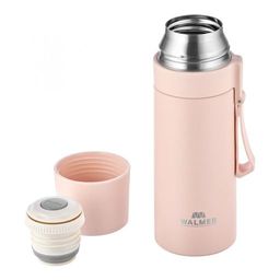 Термос Walmer Hippo, 0.35 л, цвет розовый  фото 3