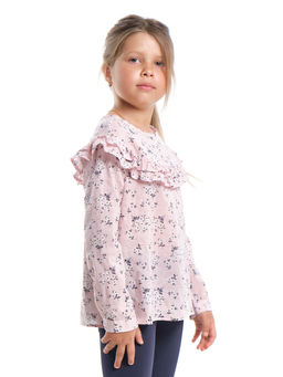 Блузка для девочки праздничное нарядная форма детская одежда UD 3860 розовый - Mini maxi фото 7