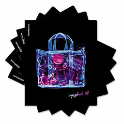 Цена за 5 шт. Тетрадь общая ученическая ErichKrause Detection, 48 листов, клетка, металлизированный голографический картон_MIX-PACK