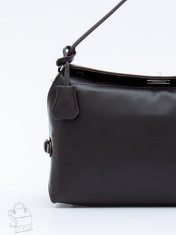 Сумка женская кожаная 1026L coffee Polina&Eiterou