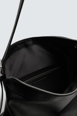 BOLSO SHOPPER PIEL LIMITED EDITION / Negro - Zara фото 6