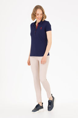 Женская темно-синяя футболка Basic - U.s. polo assn фото 17