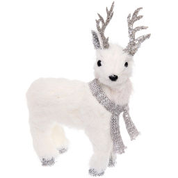 Фигурка новогодняя "Оленёнок в шарфике" 19*8*28 см