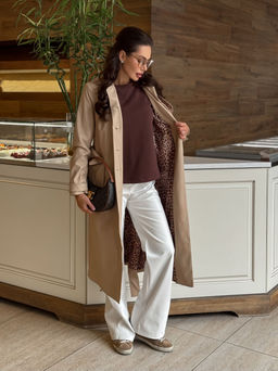 Брюки AURA 4179-170 молочный