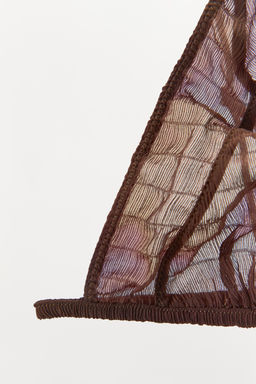 LIMITED EDITION STRUCTURED SILK BRALETTE - Zara фото 6
