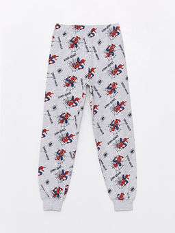 Beli Lastikli Spiderman Bask?l? Erkek ?ocuk Pijama Alt