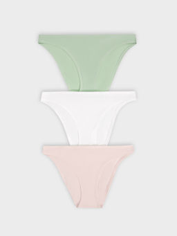 Цена за 2 штуки! Трусы слипы женские в наборе, 3 шт - Mark formelle фото 8