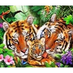 Алмазная мозаика на подрамнике 40x50 Тигр / GA71159 /уп 30/полное заполнение Алмазная мозаика на подрамнике 40x50 Тигр / GA71159 /уп 30/полное заполнение