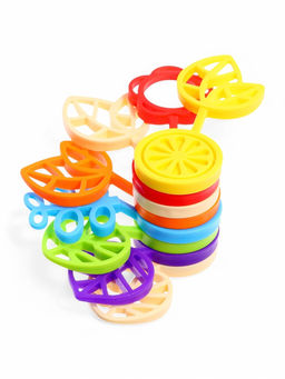 Конструктор развивающий Листочки, с заданиями, 42 детали - Unicon фото 7