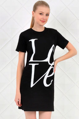 Арт. 9347 Туника женская 44-52 (5 шт) Цвет:черный - Калинка фото 2