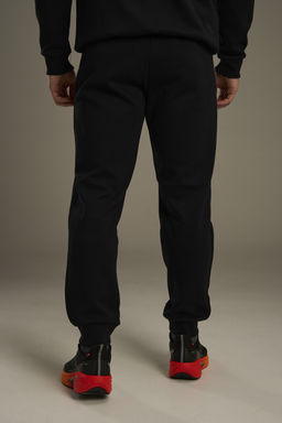 Брюки трикотажные утепленные Черный