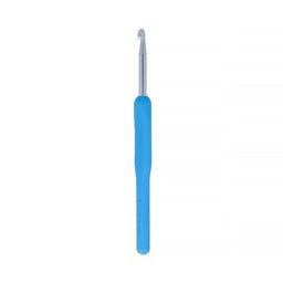 Для вязания Gamma MHP крючок с пласт.ручкой алюминий d 5.0 мм 14 см в чехле  фото 4