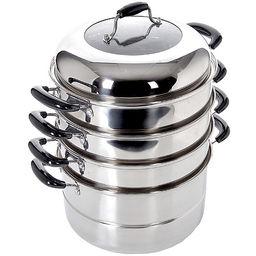 21464 Мантоварка 4х-ярусная 10,5л 30см нерж/ст МВ (х2) - Mayer&boch фото 2