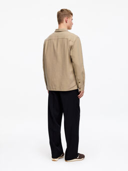 Sobrecamisa de lona en mezcla de lyocell - H&m фото 5