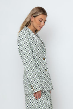 VERY NEAT _ ЕВТ 3208/шалфей,мозаика жакет жен фото 3