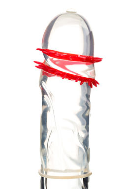 Насадка стимулирующая Штучки-Дрючки с усиками №6, 19 см  фото 3