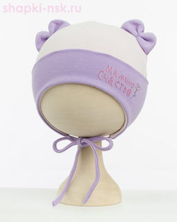 03-17-LT Шапка с ушками (46-48)