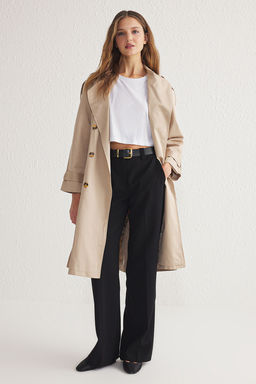 Bej Kusakl? Regular Su Itici Trenckot TWOSS20TR0012