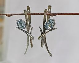 Серьги "Штрих"