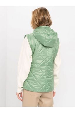 М-100 Жилет женский утепленный стеганый (зеленый)
