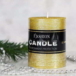 Свеча столбик 6х7,5 см / ZD-081 /уп 140/ - Галеонтрейд фото 4