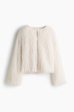 Chaqueta con flecos